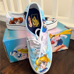 Vans Sailor Moon Unisex Adult Shoes Size 8
